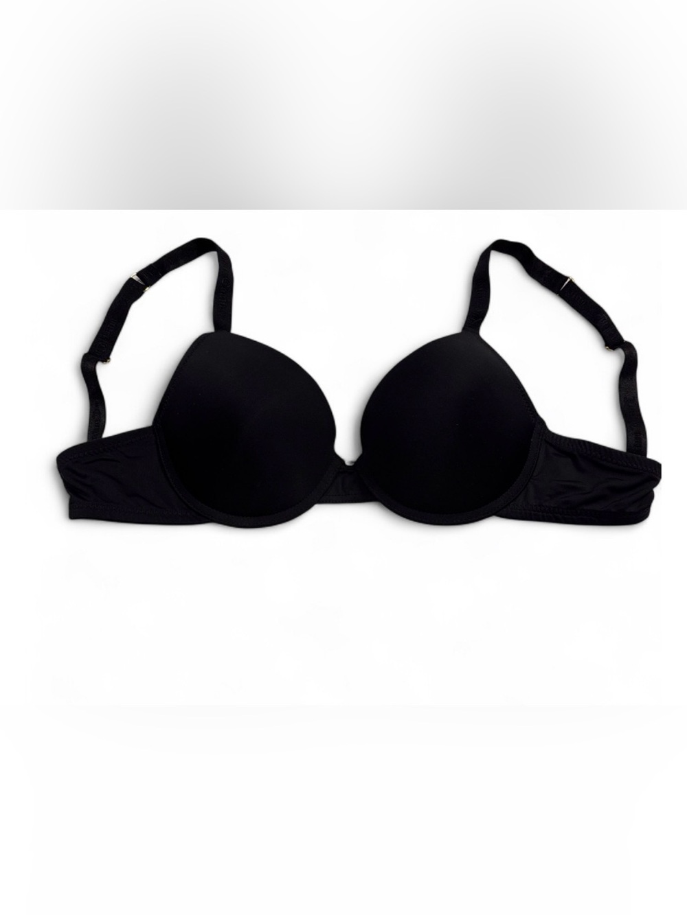 Juicy Couture Intimates Black Molded T-Shirt Push-Up Bra SZ. 34B